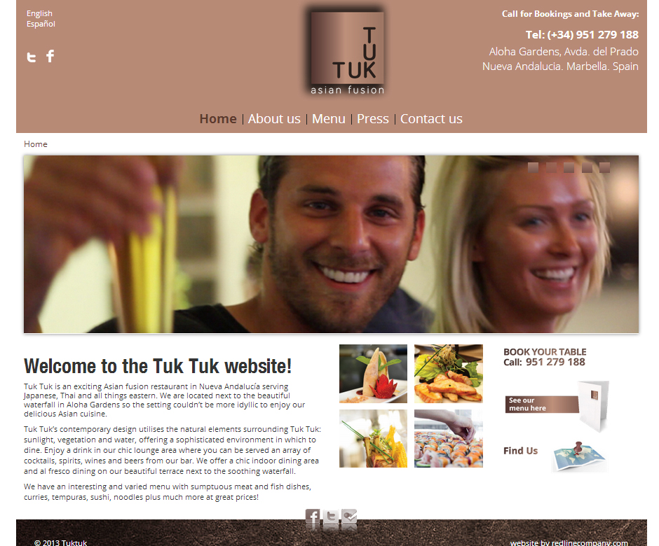 Tuktuk website launch created by Redline Company