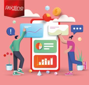 Presupuesto de marketing de Redline Company