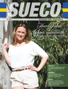 Annika Ostman en la revista En Sueco - Redline Company